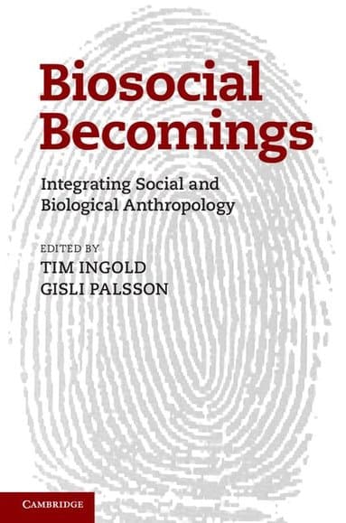 Tim Ingold best book