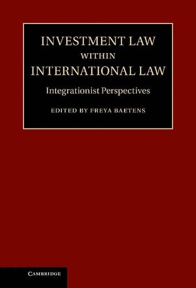 Investment Law within International Law