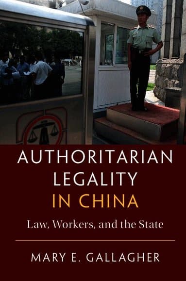 Authoritarian Legality in China