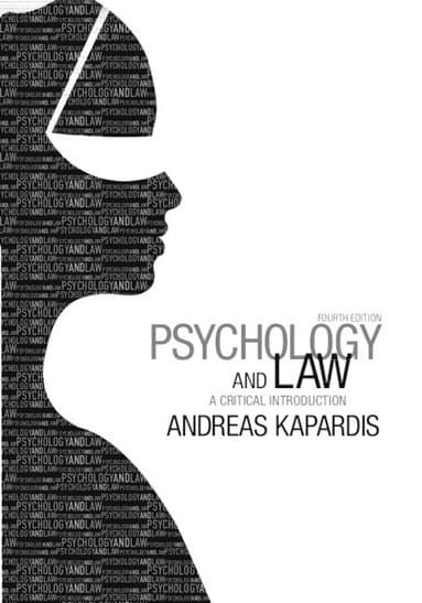 Andreas Kapardis best book