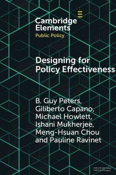 Designing for Policy Effectiveness