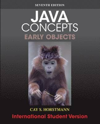 Java Concepts, International Student Version