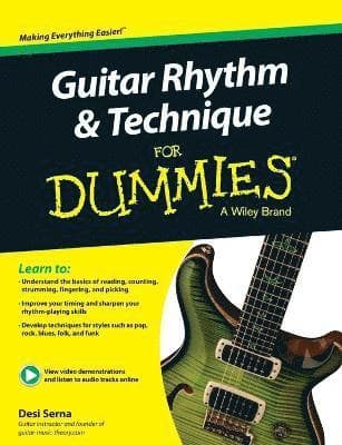 Guitar Rhythm and Techniques For Dummies, Book + Online Video and Audio Instruction