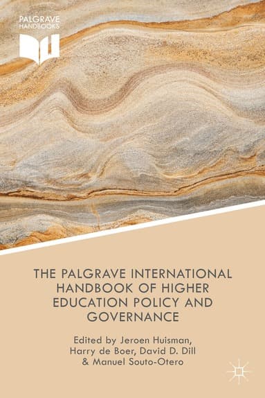 Palgrave International Handbook of Higher Education Policy and Governance