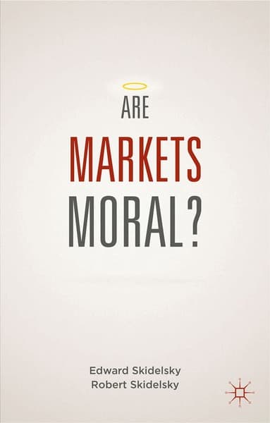 Are Markets Moral?