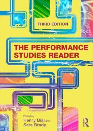 Performance Studies Reader
