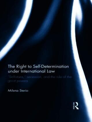 Right to Self-determination Under International Law
