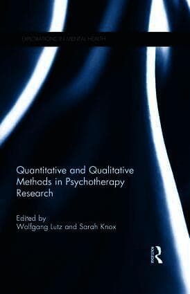 Quantitative and Qualitative Methods in Psychotherapy Research