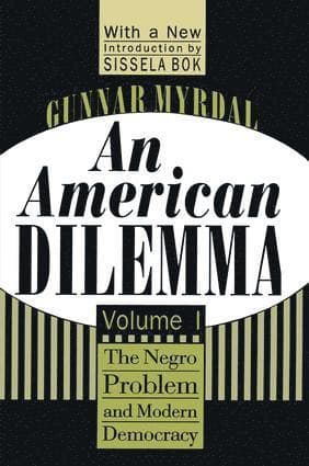 Gunnar Myrdal best book