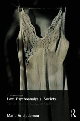 Law, Psychoanalysis, Society