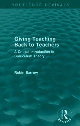 Giving Teaching Back to Teachers