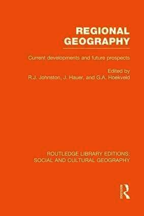 Regional Geography (RLE Social & Cultural Geography)