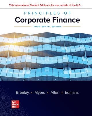 Principles of Corporate Finance ISE