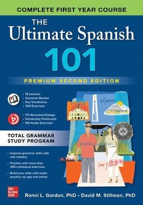 Omslag till boken Ultimate Spanish 101, Premium Second Edition av Ronni Gordon