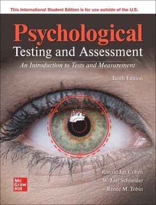 Psychological Testing and Assessment ISE