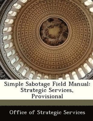 Omslag till boken Simple Sabotage Field Manual