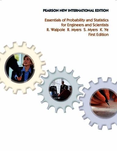 Essentials of Probability & Statistics for Engineers & Scientists