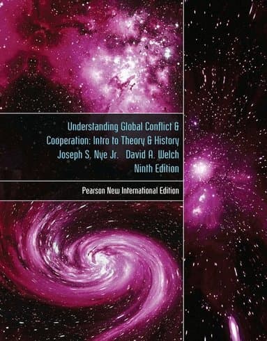 Omslag till boken Understanding Global Conflict and Cooperation: An Introduction to Theory and History av Joseph Nye Jr.