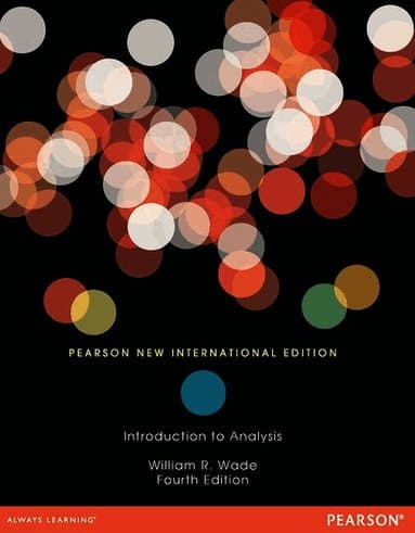 Introduction to Analysis