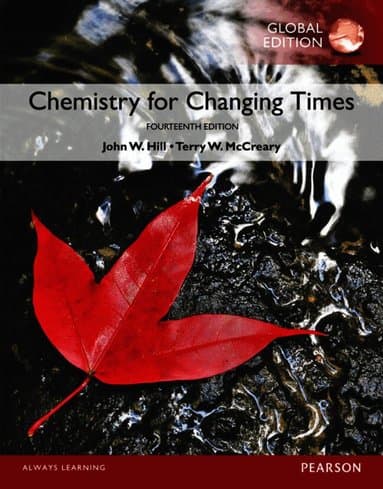 Chemistry For Changing Times, Global Edition