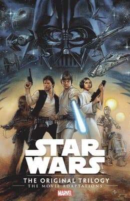 Omslag till boken Star Wars: The Original Trilogy - The Movie Adaptations av Roy Thomas