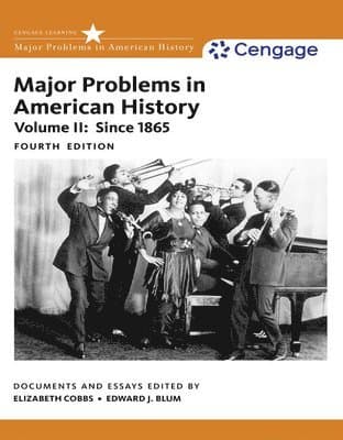 Major Problems in American History, Volume II