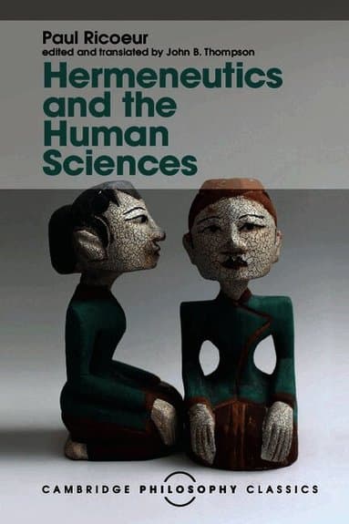 Hermeneutics and the Human Sciences