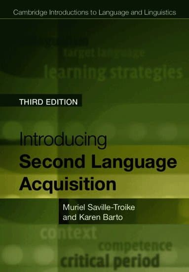 Introducing Second Language Acquisition
