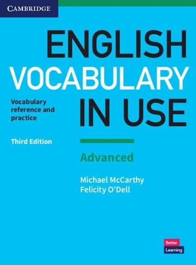 Omslag till boken English Vocabulary in Use: Advanced Book with Answers av Michael McCarthy