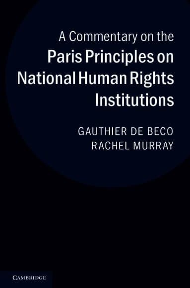 A Commentary on the Paris Principles on National Human Rights Institutions