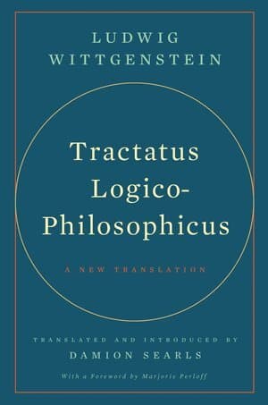 Omslag till boken Tractatus Logico-Philosophicus av Ludwig Wittgenstein