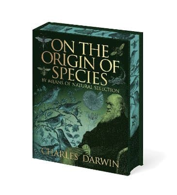 Omslag till boken On the Origin of Species av Charles Darwin