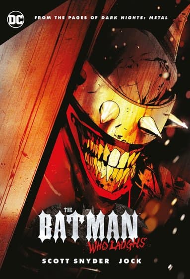 Omslag till boken Batman Who Laughs av Scott Snyder