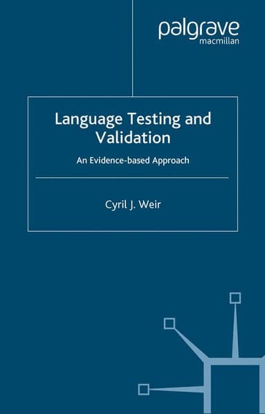 Language Testing and Validation