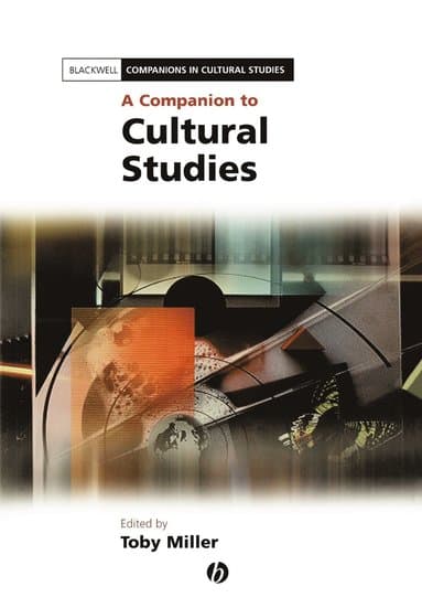 Companion to Cultural Studies