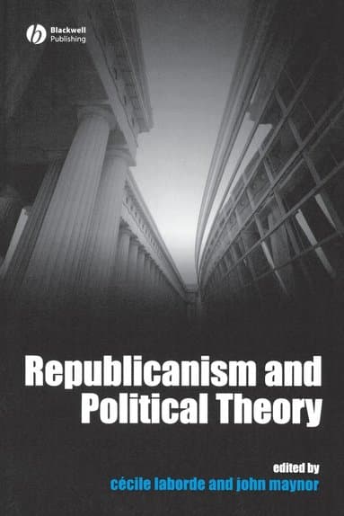 Republicanism and Political Theory