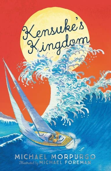 Omslag till boken Kensuke's Kingdom av Michael Morpurgo