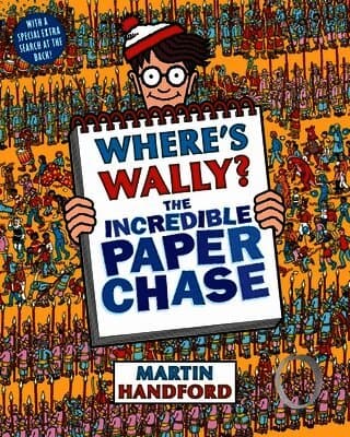 Omslag till boken Where's Wally? The Incredible Paper Chase av Martin Handford