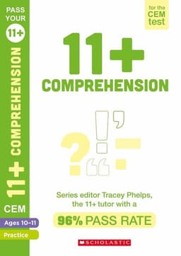 11+ English Comprehension Practice and Assessment for the CEM Test Ages 10-11