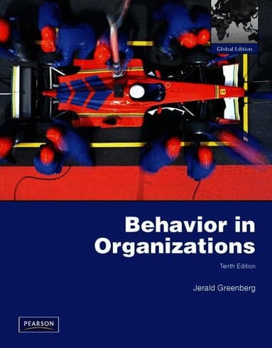 Behavior in Organizations:Global Edition