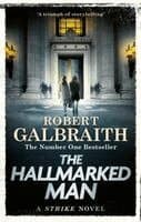Omslag till boken The Hallmarked Man av Robert Galbraith