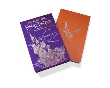 Omslag till boken Harry Potter and the Philosopher's Stone av J.K. Rowling
