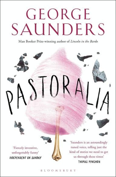 Omslag till boken Pastoralia av George Saunders