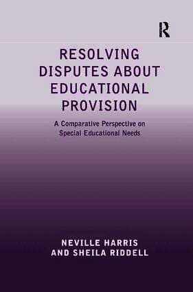 Resolving Disputes about Educational Provision