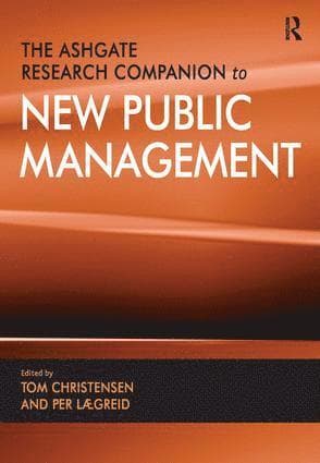 Ashgate Research Companion to New Public Management