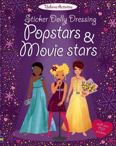 Sticker Dolly Dressing Popstars & Movie Stars