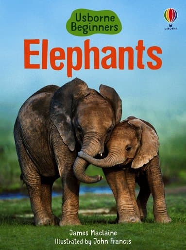 Omslag till boken Elephants av James Maclaine