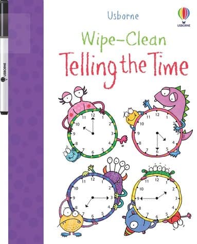 Wipe-clean Telling the Time