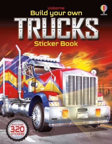 Build Your Own Trucks Sticker Book