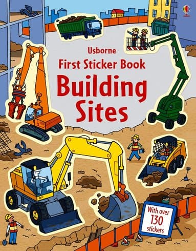 First Sticker Book Building Sites